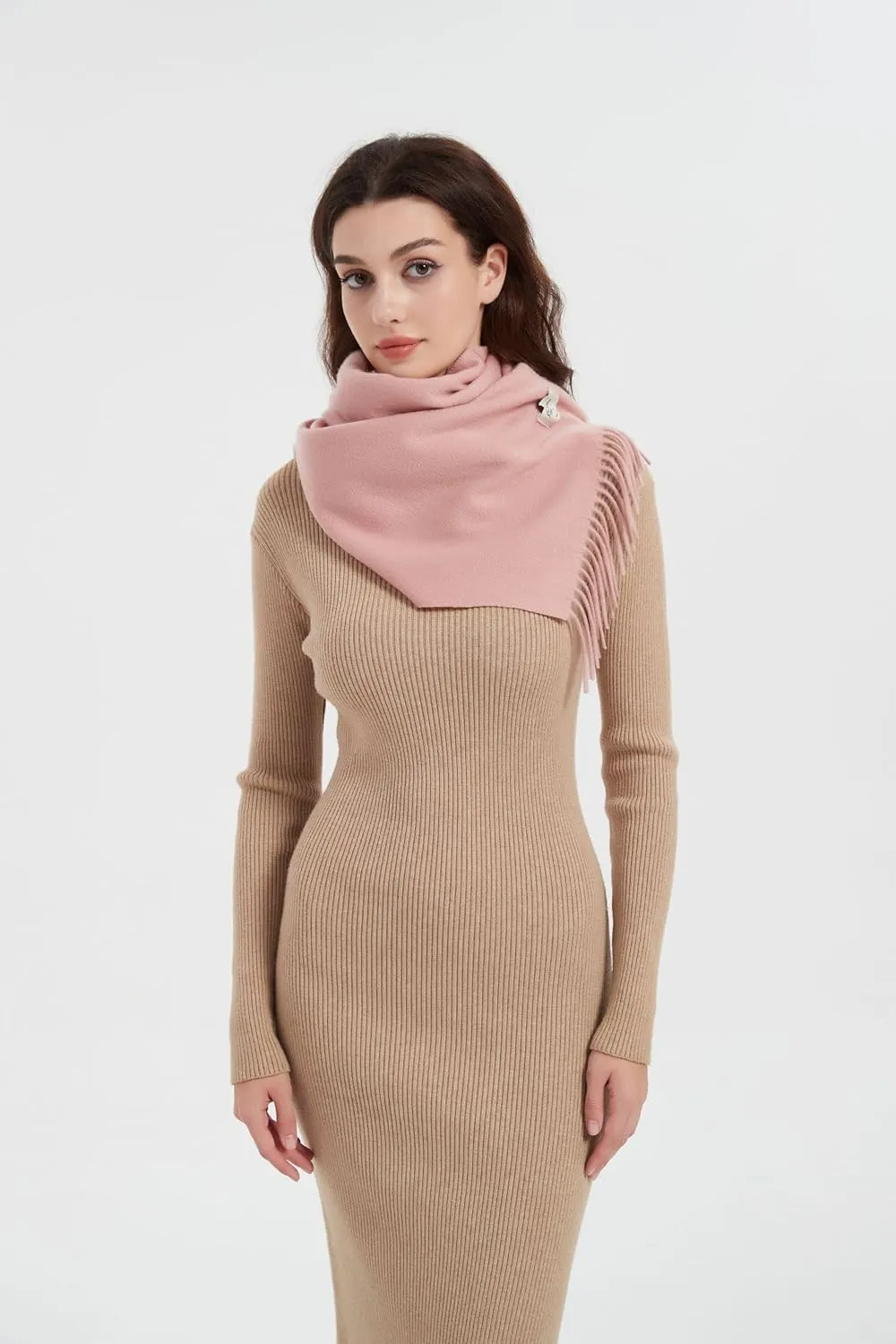 100% Pure Cashmere Scarf - Ultra Soft, Warm & Lightweight, Perfect for Autumn & Winter with Premium Gift Packaging