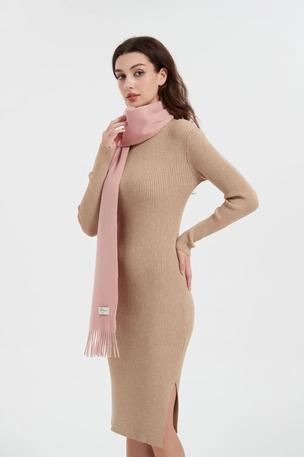 100% Pure Cashmere Scarf - Ultra Soft, Warm & Lightweight, Perfect for Autumn & Winter with Premium Gift Packaging