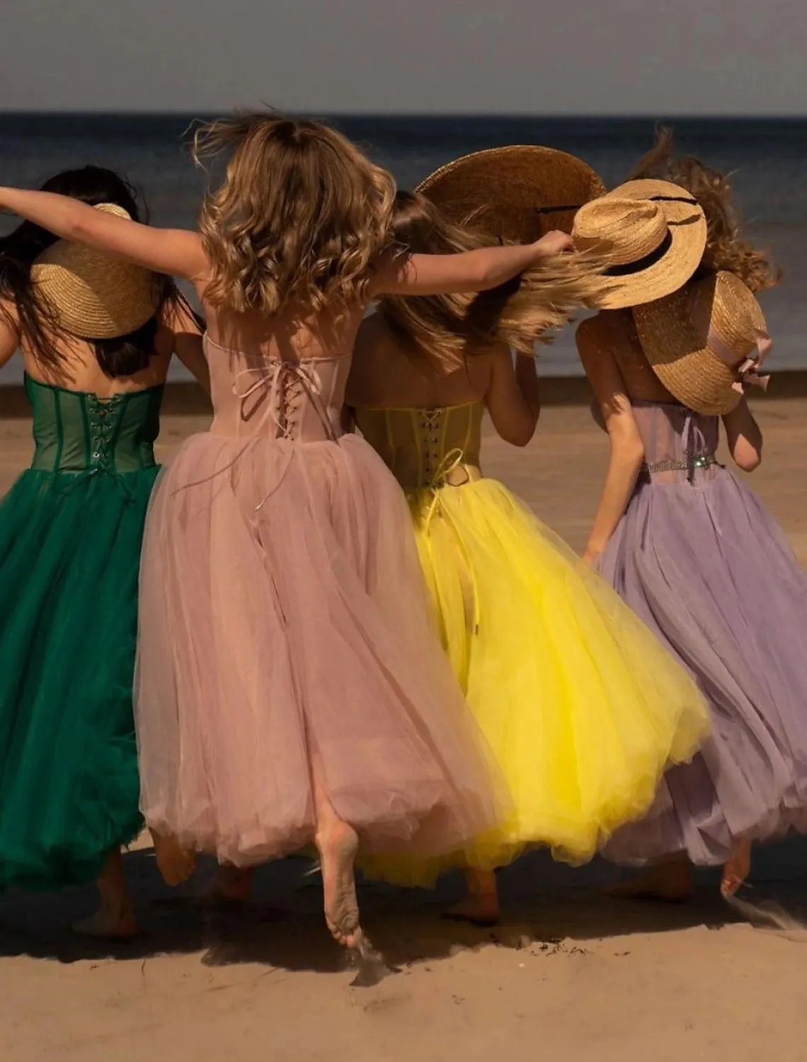 Aimishang  A-Line Cocktail Dresses Party Dress Cocktail Party Tea Length Sleeveless Sweetheart Fall Wedding Guest Tulle with Pleat