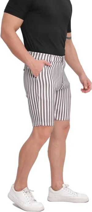 ALLELMS Mens Shorts Slim Fit Stretch 9 Inch Inseam Chino Golf Shorts Pants