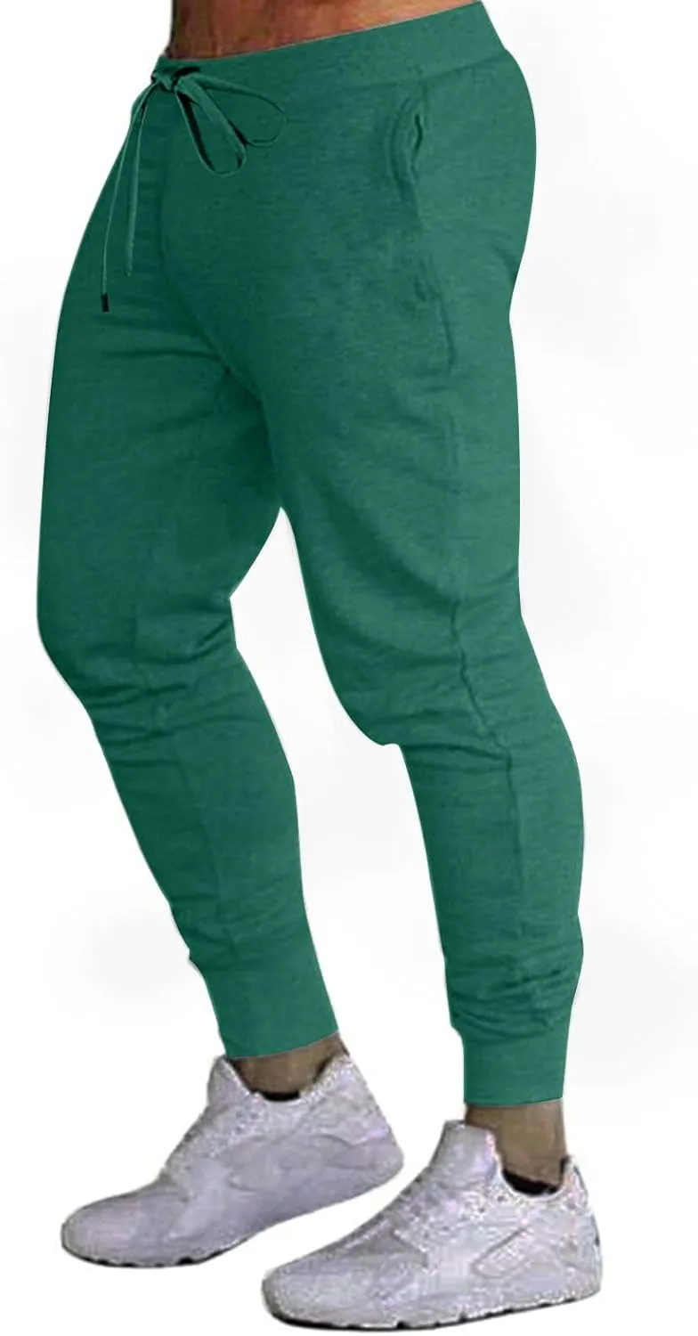 Aymnlox Mens Sweatpants Casual Jogging Pants for Men with Pockets Drawstring Athletic Workout Trousers Hiking Tapered Joggers