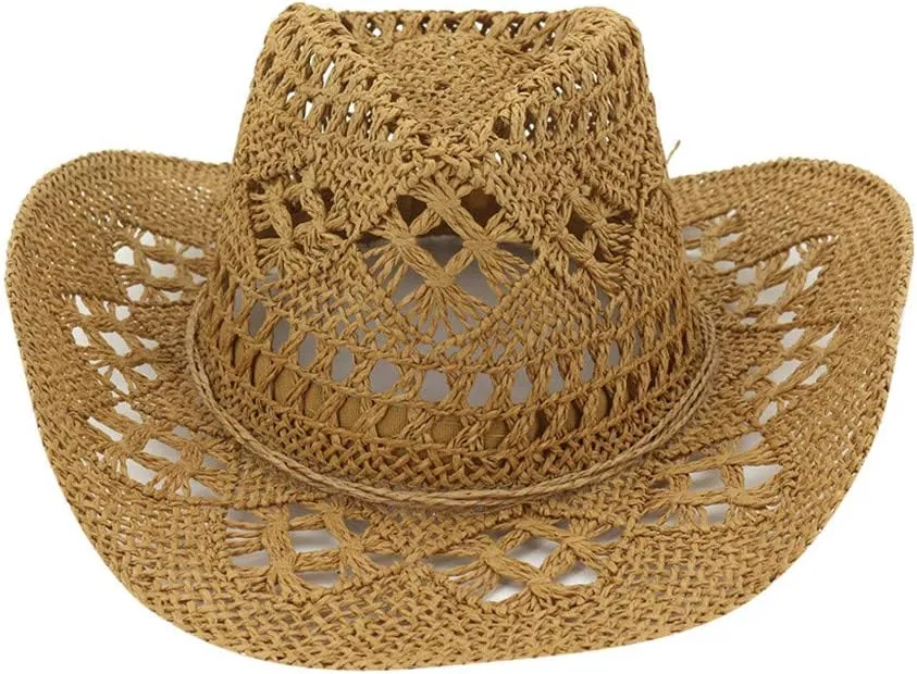 Beach Hats for Women Big 𝐒traw Wide Brim Summer Hat Floppy Foldable Roll up Cap Sun Hat UPF 50 
