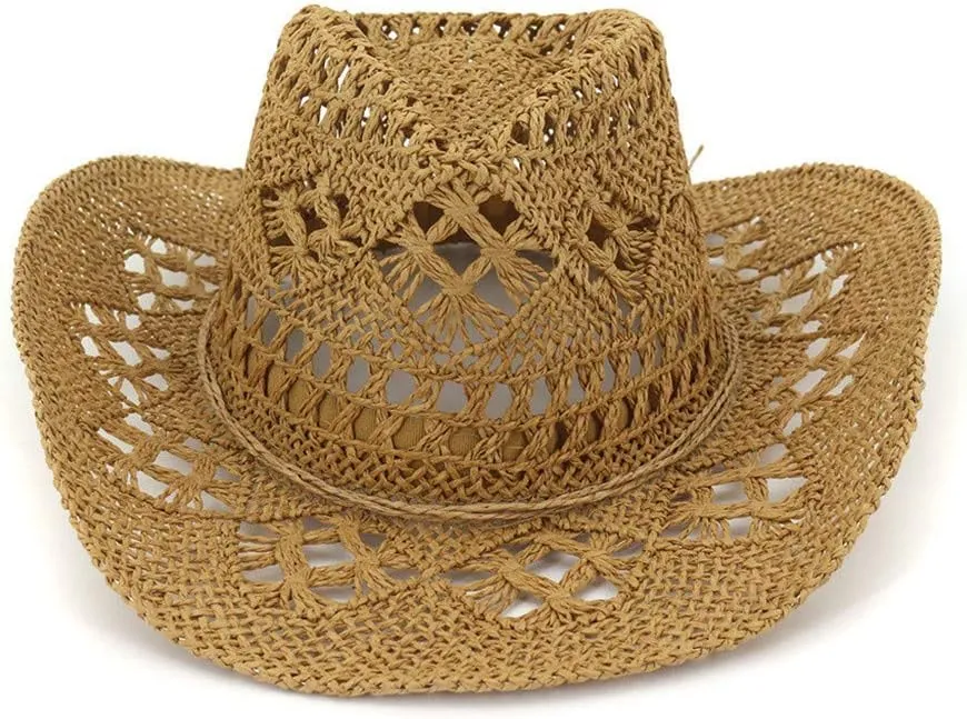 Beach Hats for Women Big 𝐒traw Wide Brim Summer Hat Floppy Foldable Roll up Cap Sun Hat UPF 50 