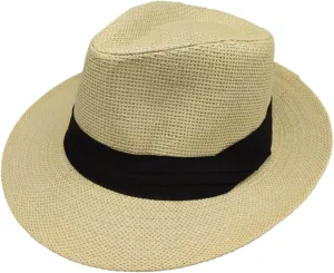Beach Sun Hats for Women, Wide Brim 𝐒traw Hats with Adjustable Band, UPF 50  Summer 𝐅oldable Roll up Hat