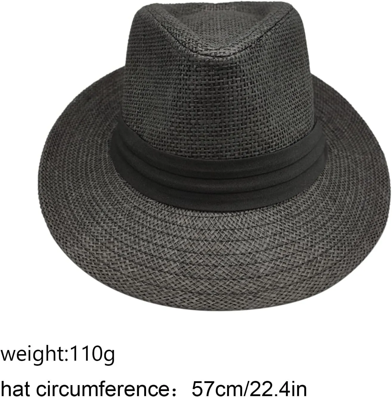 Beach Sun Hats for Women, Wide Brim 𝐒traw Hats with Adjustable Band, UPF 50  Summer 𝐅oldable Roll up Hat