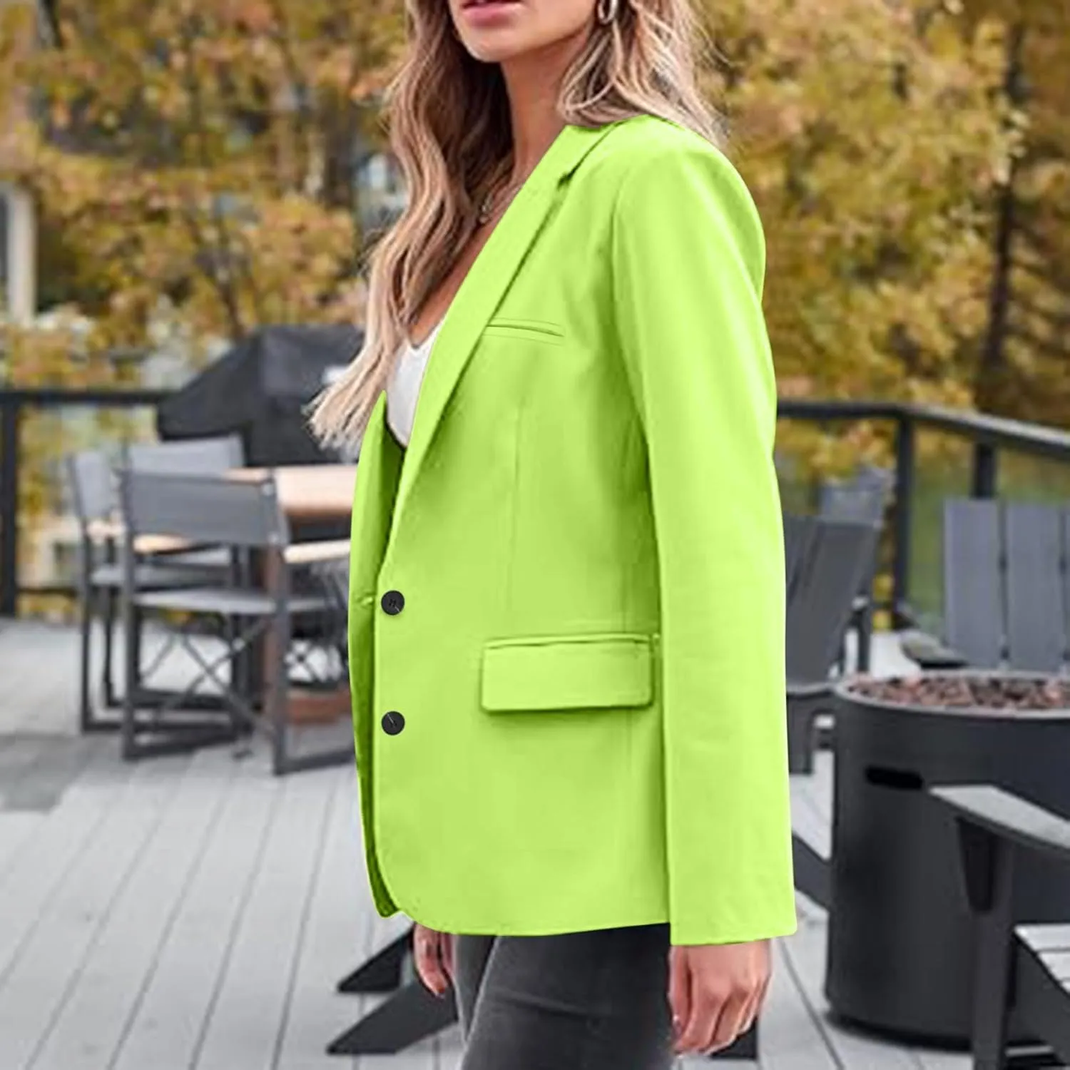 Blazers for Women Business Suit Jacket Work Office Blazer Long Sleeve Casual Blazer Open Front Cardigan Coat Outerwear