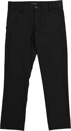 Boys Flat Front Adjustable Waist Dress Pants