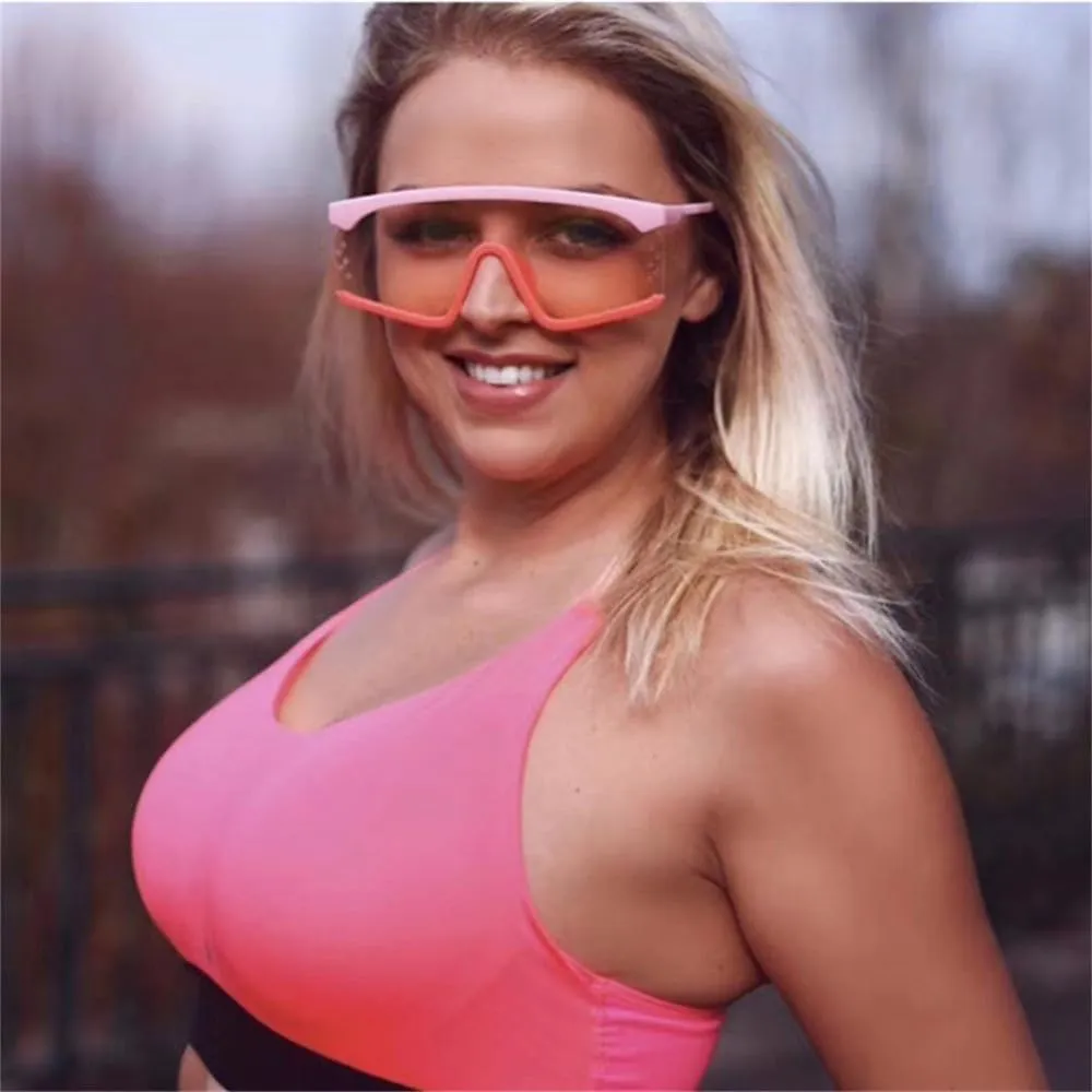 Cat Eye Sunglasses Women Vintage Goggles Oversized Sun Glasses Women UV400 Eyeglasses Shades