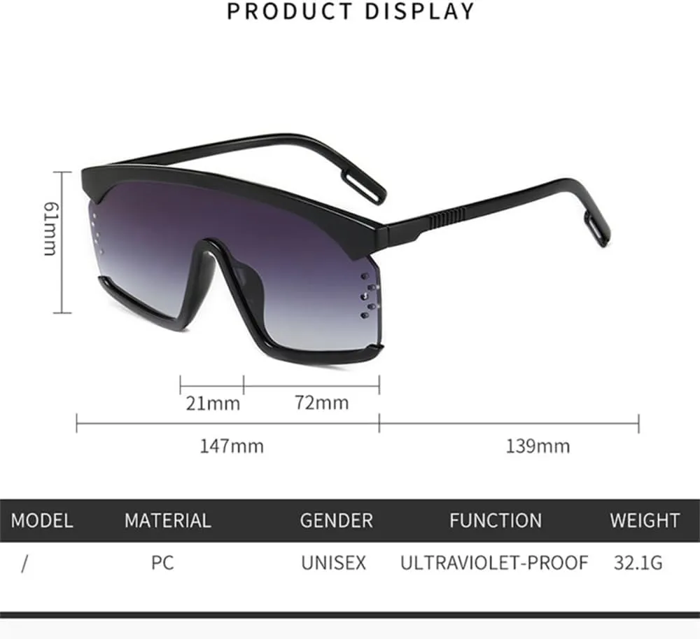 Cat Eye Sunglasses Women Vintage Goggles Oversized Sun Glasses Women UV400 Eyeglasses Shades