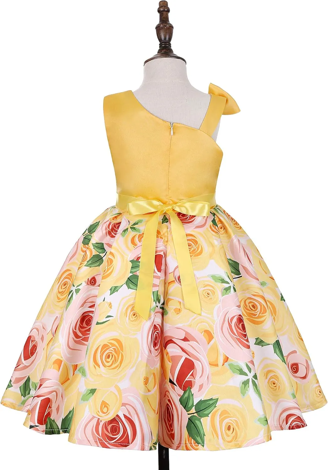 COMISARA 2-9T Girls Flower Dresses Pageant Party Prom Easter Ball Gown Dresses