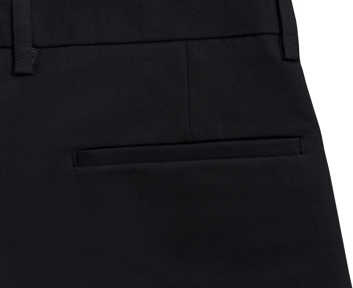 ESSYSHE Men’s Cropped Slim Fit Dress Pants Tapered Ankle Dress Pants Suit Pants