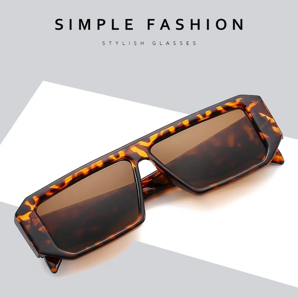 Fashion Cycling Sports Style Sun Glasses Large Frame Eyeglasses Women Retro Sunglasses