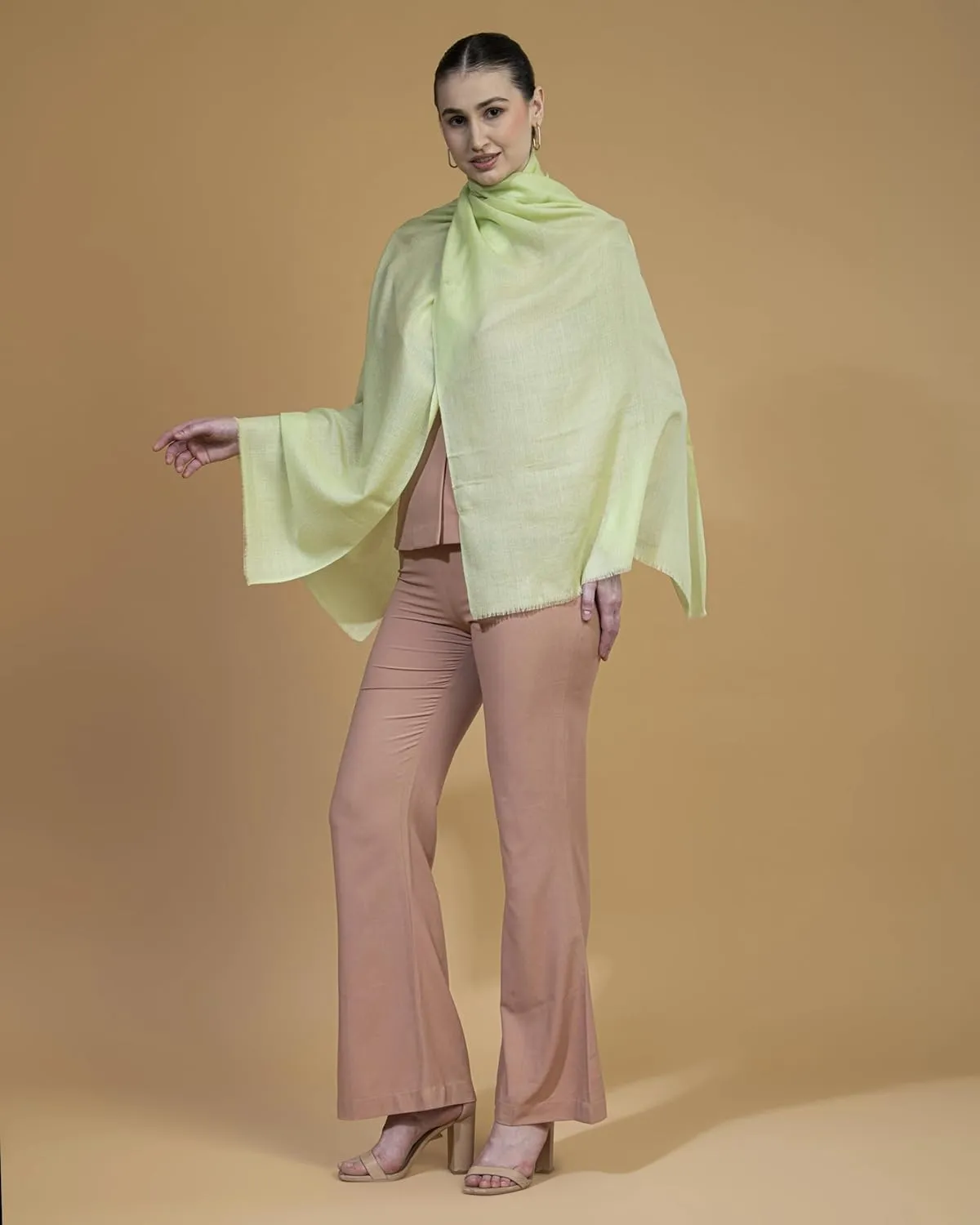 Fine Cashmere Wrap | Lightweight, Daily Wear, Soft And Warm Stole For Women, Ladies, Size: 28in x 80in