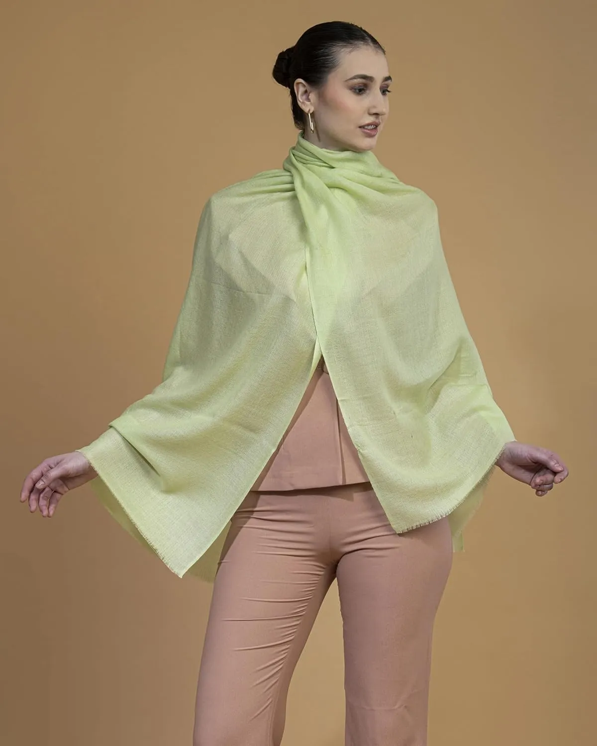 Fine Cashmere Wrap | Lightweight, Daily Wear, Soft And Warm Stole For Women, Ladies, Size: 28in x 80in