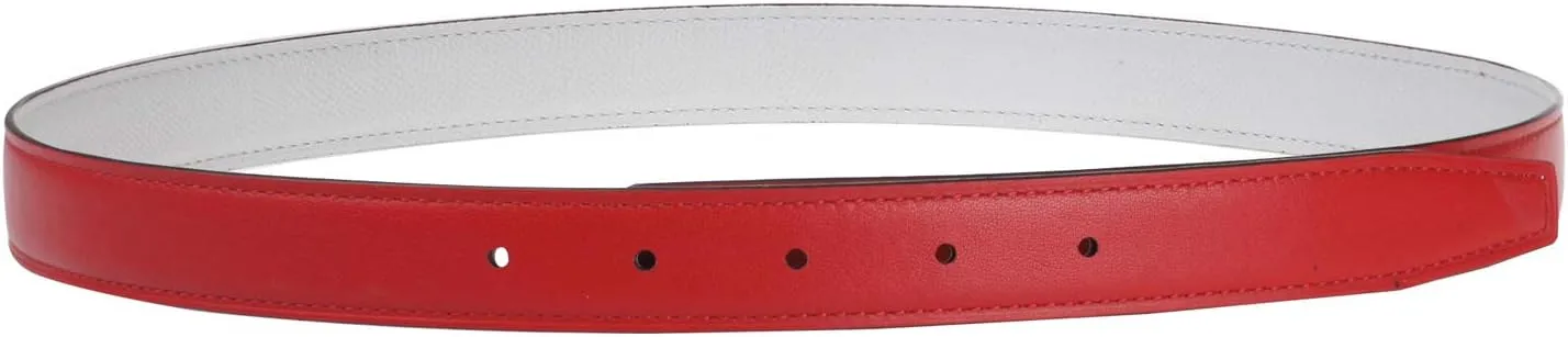 H Full Grain Cow Leather Belts Replacement Belt Strap 24mm Wide