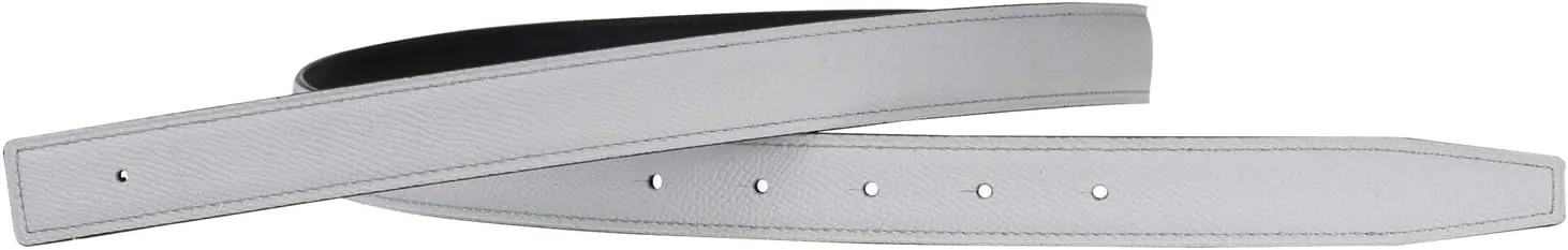 H Full Grain Cow Leather Belts Replacement Belt Strap 24mm Wide