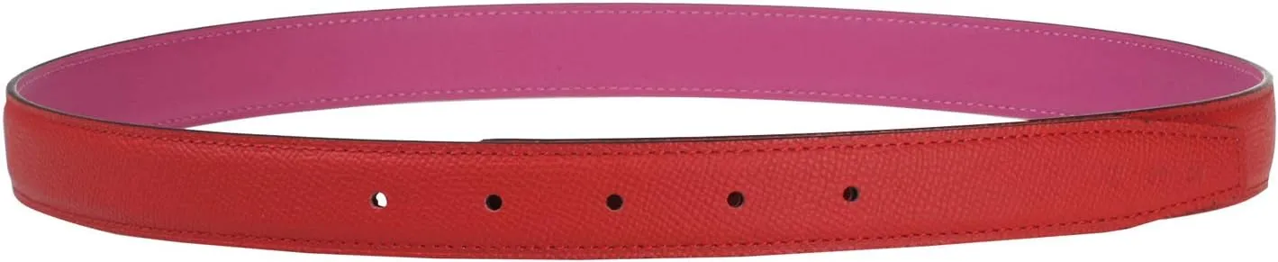 H Full Grain Cow Leather Belts Replacement Belt Strap 24mm Wide