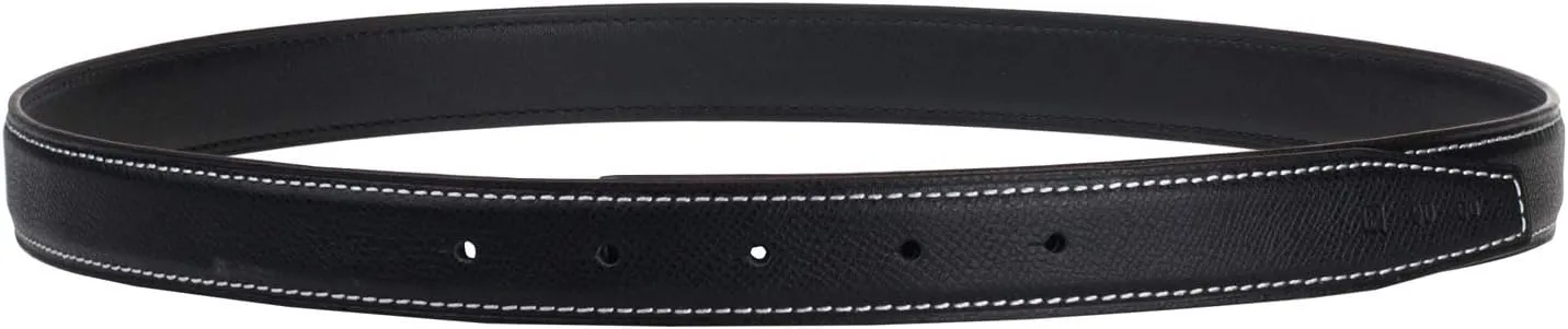 H Full Grain Cow Leather Belts Replacement Belt Strap 24mm Wide