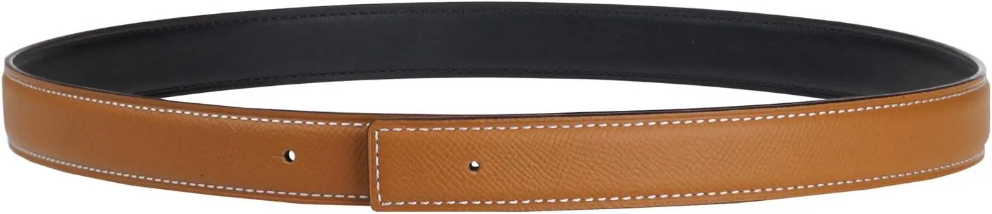 H Full Grain Cow Leather Belts Replacement Belt Strap 24mm Wide