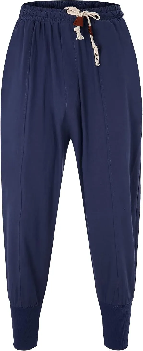 LCMTWX Mens Pants Loose Pants and Winter High Street Fashion Leisure Loose Sports Outdoor Running Sweater Pants Trousers
