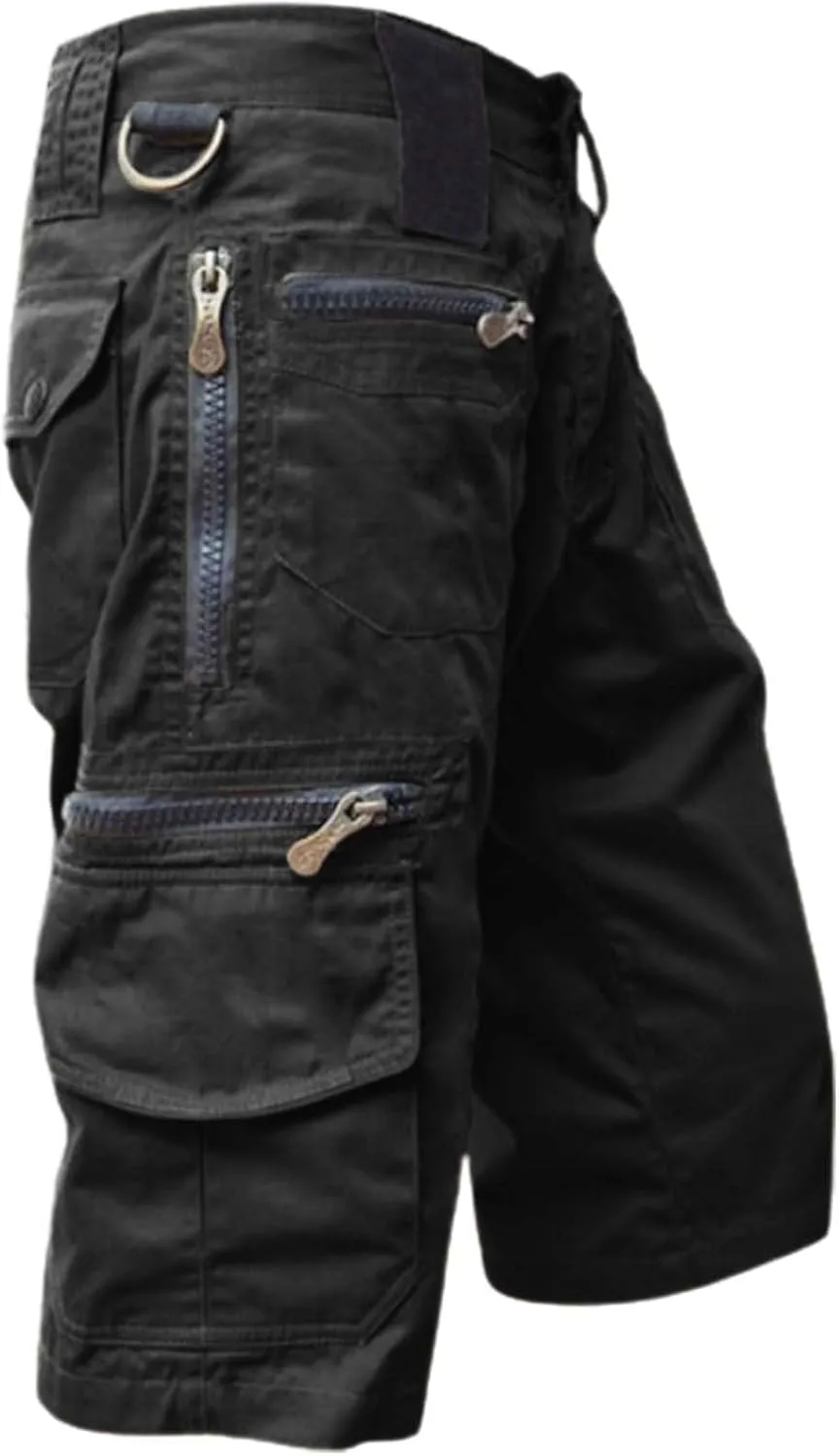 LCMTWX Work Shorts for Men Overalls and Men's Pants Summer Leisure Fashion Men's Pants Hiking Shorts Mens Cargo Shorts 9