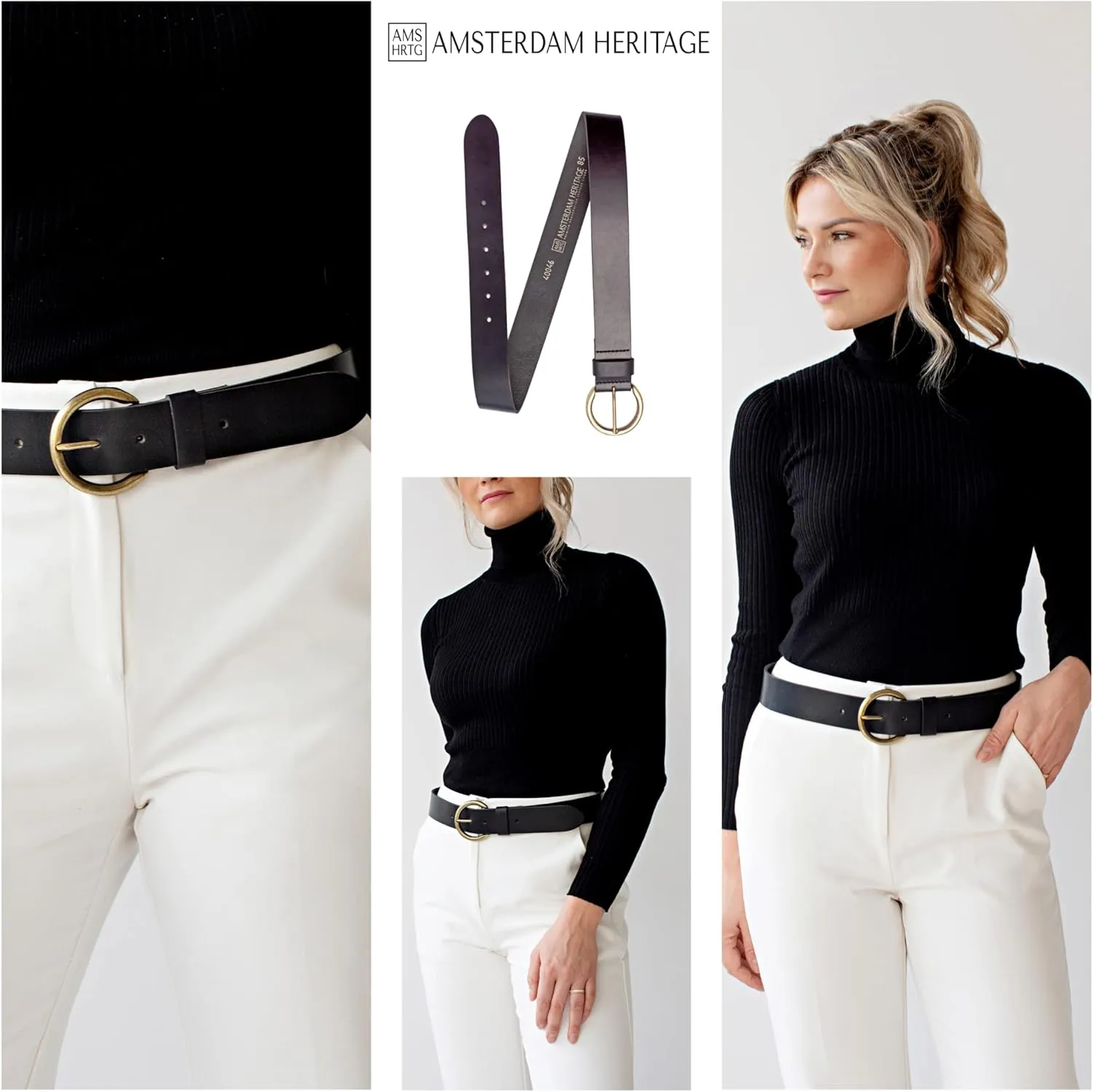 Leather Belts - Fashion Black & Designer Brown Belts For Women & Jeans