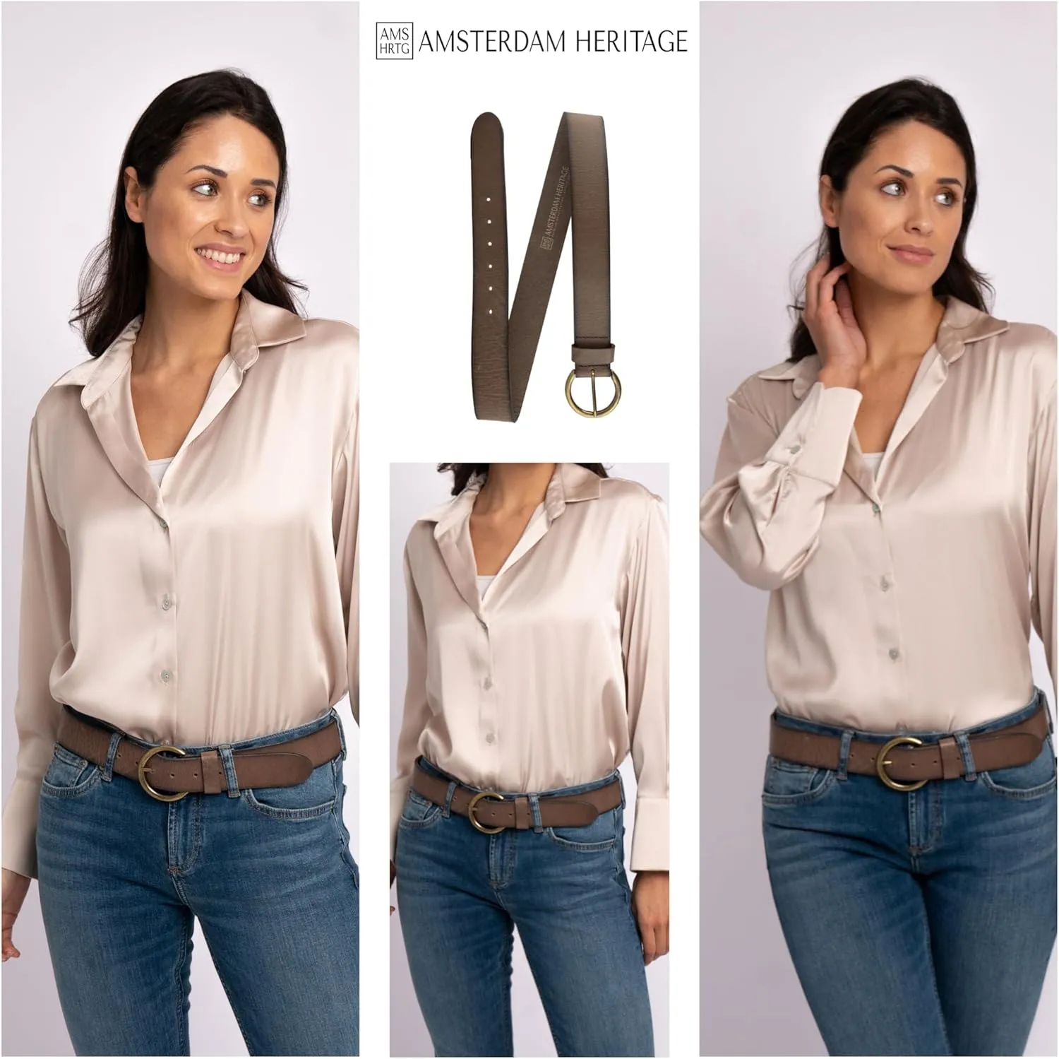 Leather Belts - Fashion Black & Designer Brown Belts For Women & Jeans