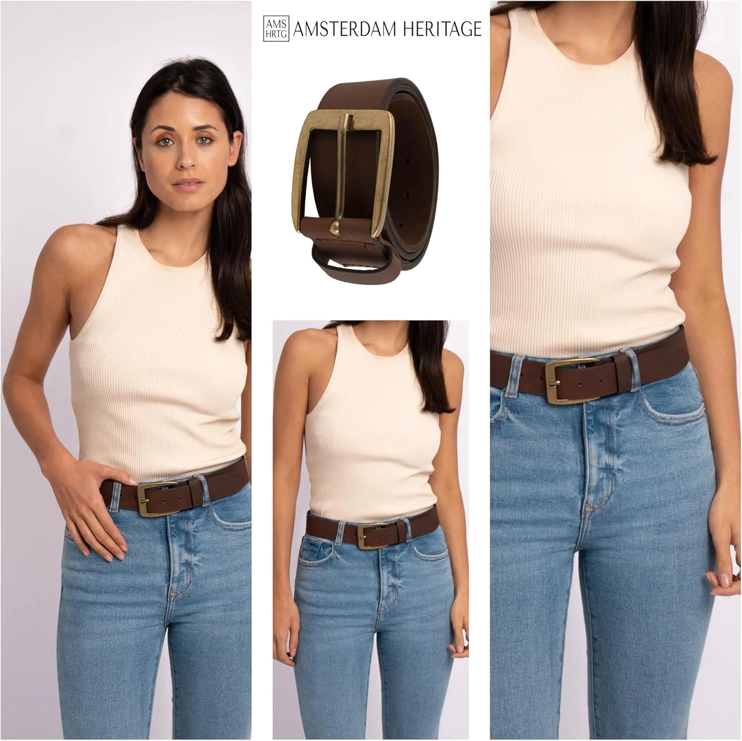 Leather Belts - Fashion Black & Designer Brown Belts For Women & Jeans