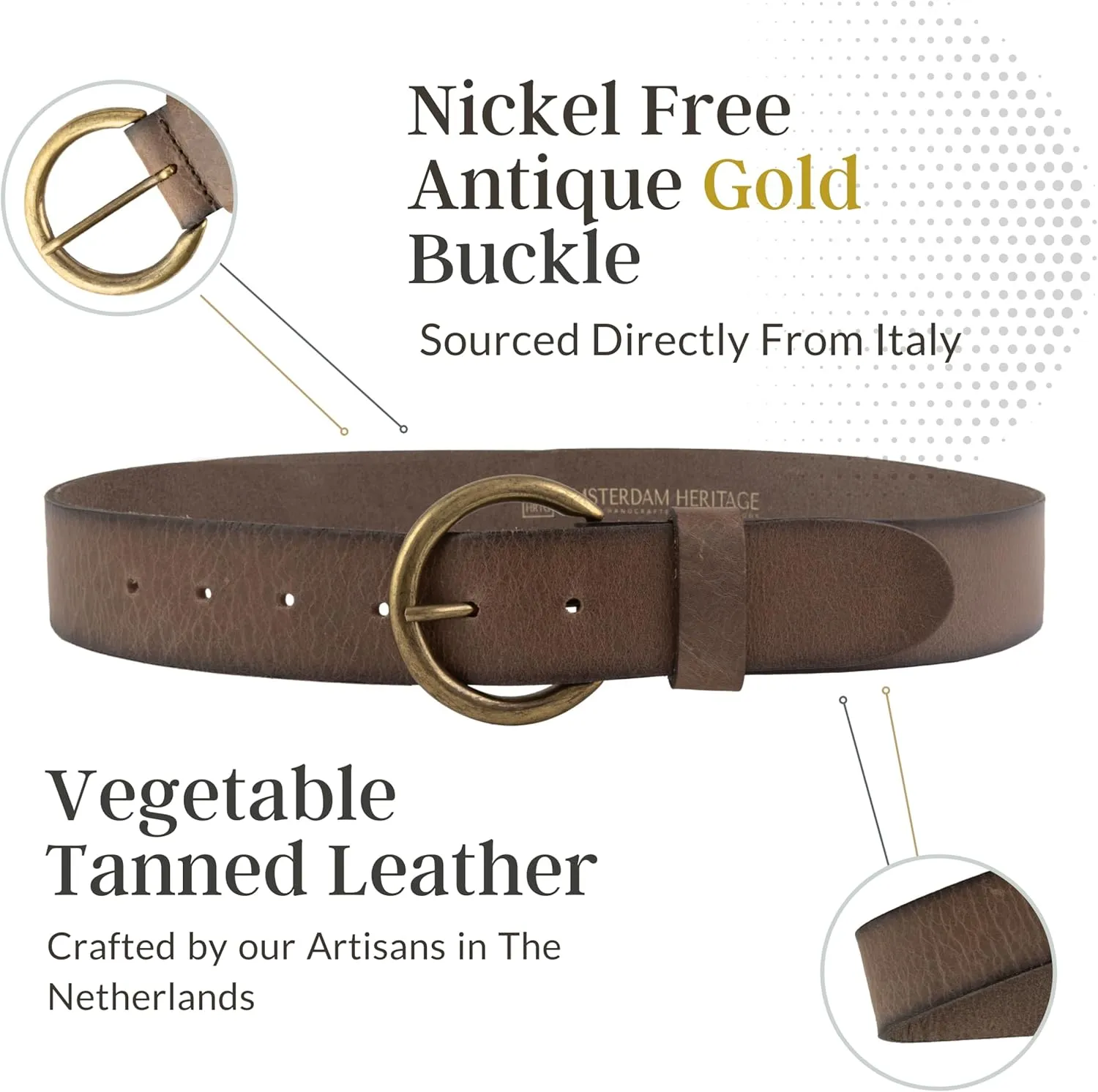 Leather Belts - Fashion Black & Designer Brown Belts For Women & Jeans