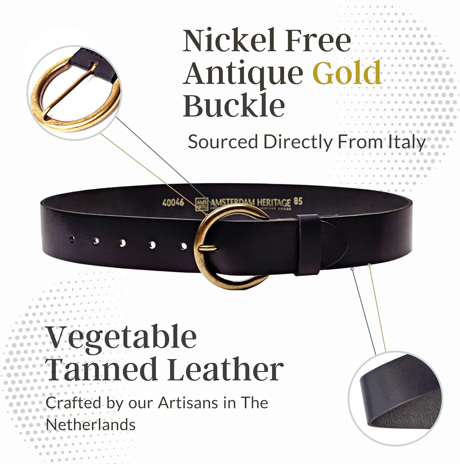Leather Belts - Fashion Black & Designer Brown Belts For Women & Jeans