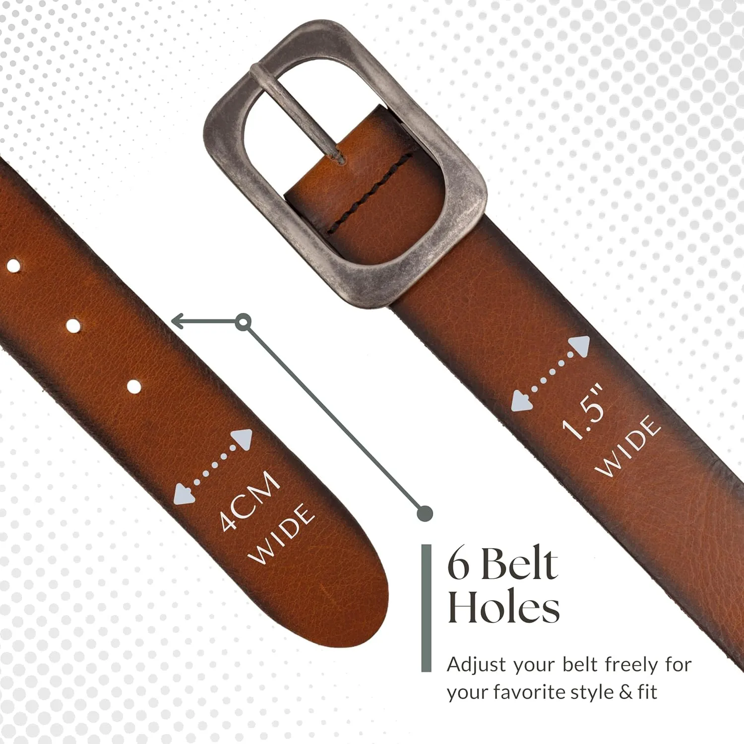 Leather Belts - For Women & Designer Brown Belt