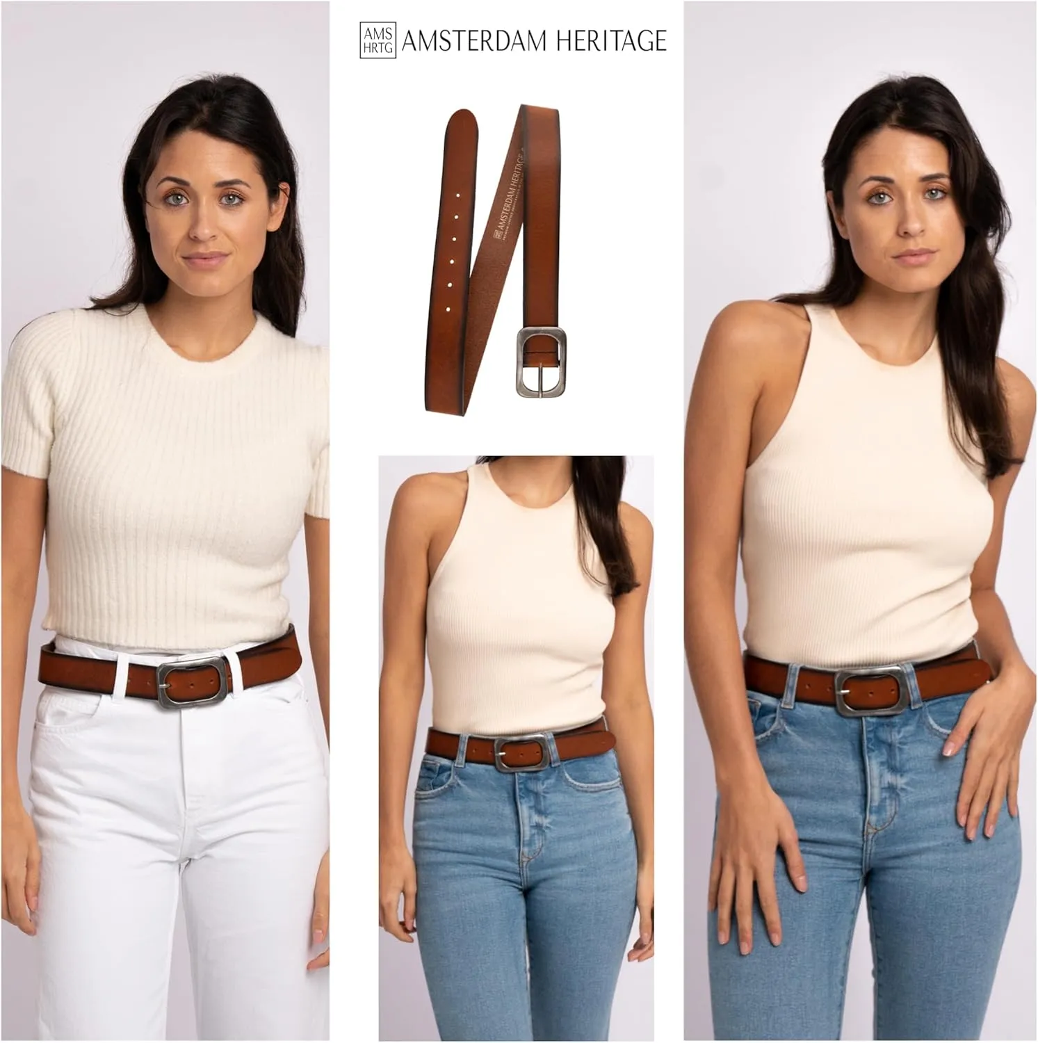 Leather Belts - For Women & Designer Brown Belt