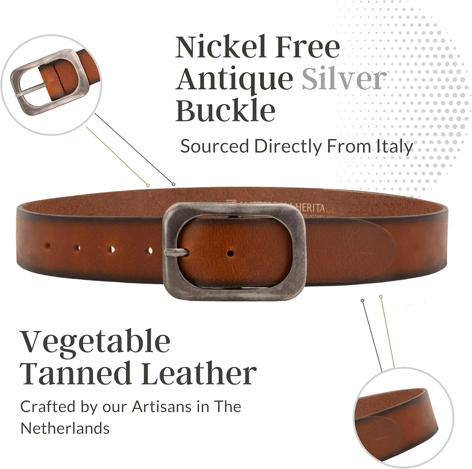 Leather Belts - For Women & Designer Brown Belt