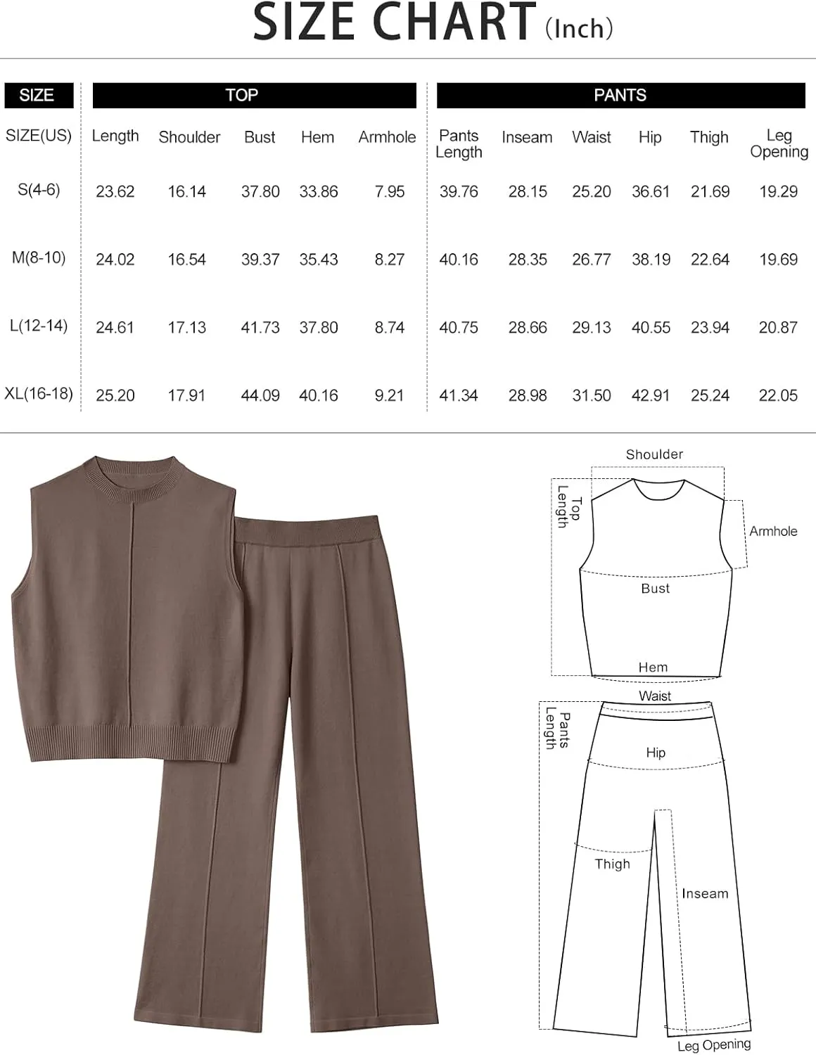 LILLUSORY Lounge Sets for Women Summer 2 Piece Outfits 2025 Two Piece Vacation Matching Mock Neck Sweater Set Tracksuit