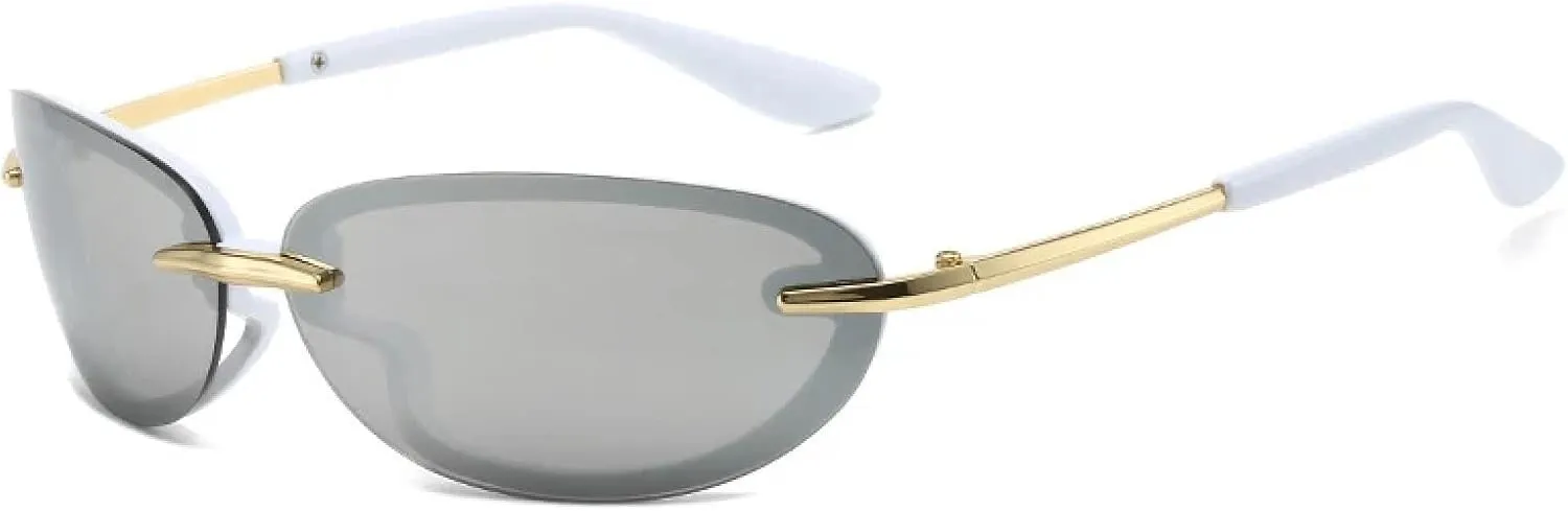Luxury Oval Sunglasses Women for Men Trending Pink Sun Glasses Vintage Fashion