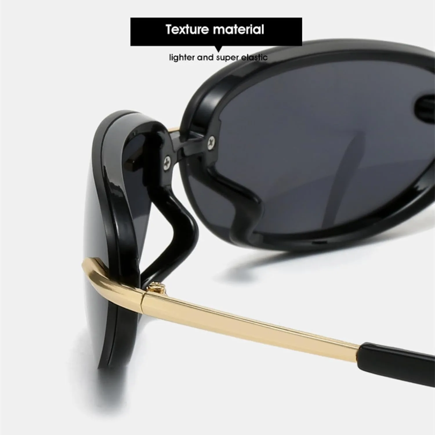 Luxury Oval Sunglasses Women for Men Trending Pink Sun Glasses Vintage Fashion