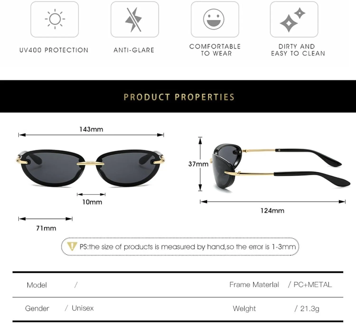 Luxury Oval Sunglasses Women for Men Trending Pink Sun Glasses Vintage Fashion