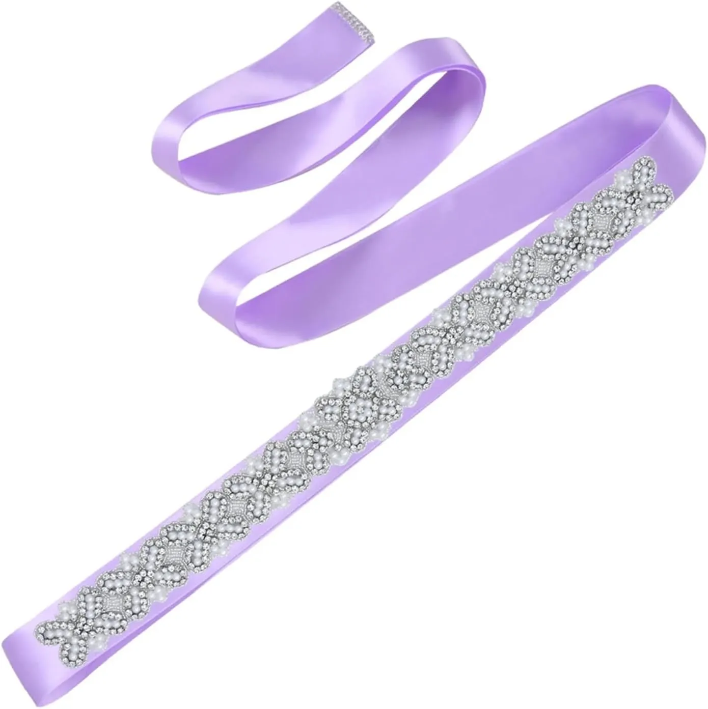 Luxury Women Belt Pearl Rhinestone Evening Dress Sash Wedding Brides Accessories