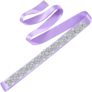 Luxury Women Belt Pearl Rhinestone Evening Dress Sash Wedding Brides Accessories