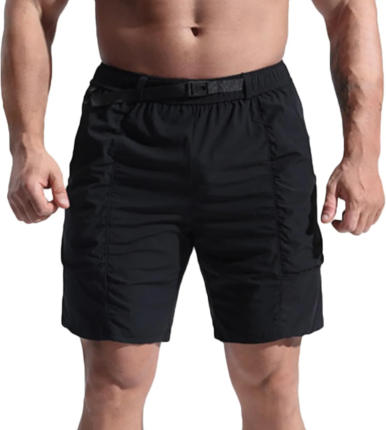 Men's Athletic Shorts Quick Dry Workout Gym Shorts Mens Running Shorts Summer Boys Casual Beach Shorts Breathable Fit