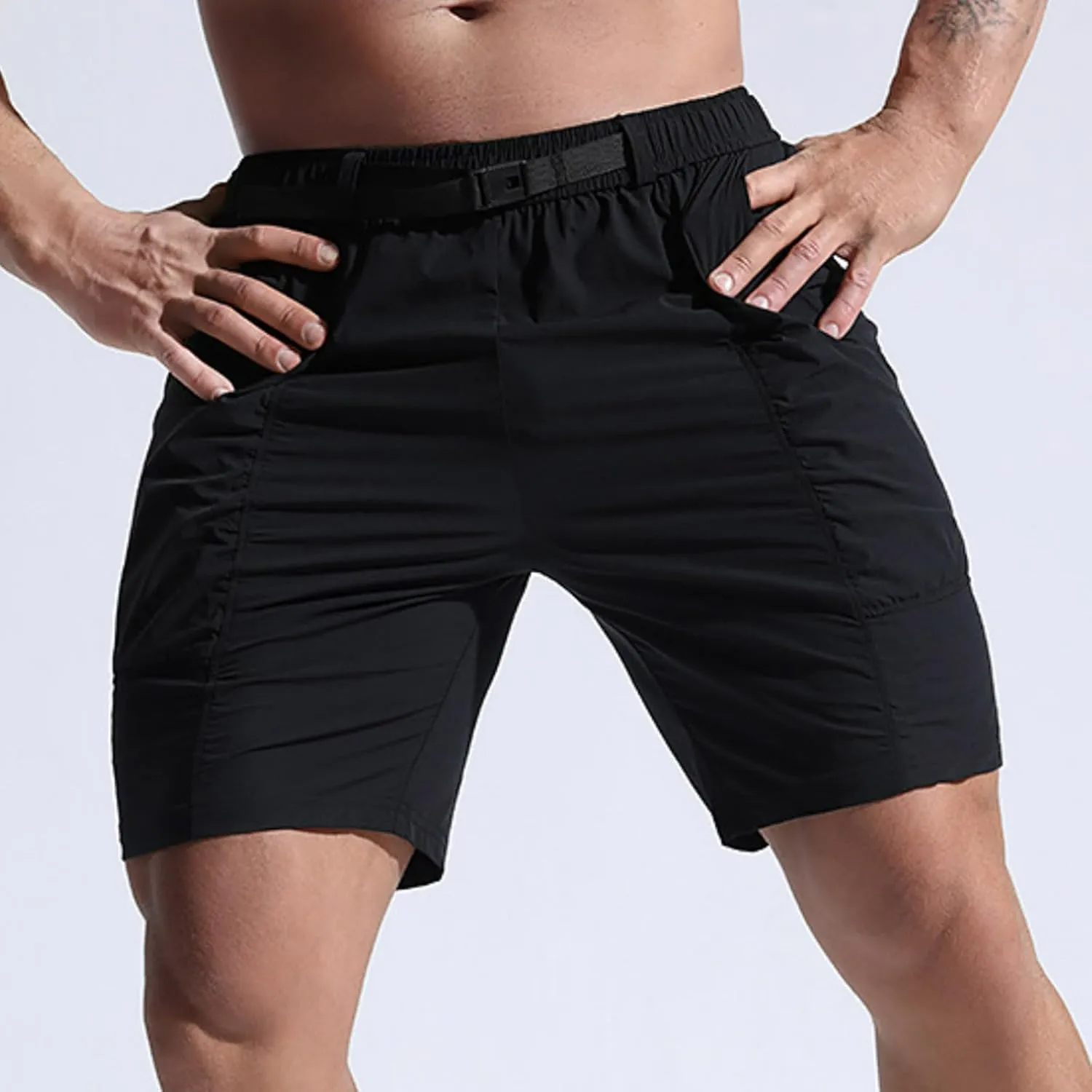 Men's Athletic Shorts Quick Dry Workout Gym Shorts Mens Running Shorts Summer Boys Casual Beach Shorts Breathable Fit