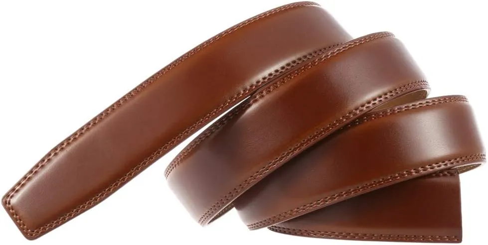 Men's Belt,Bulliant Slide Ratchet Belt for Men Genuine Leather Belts(2 pcs)