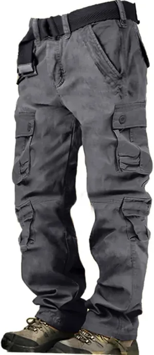 Men's Casual Cargo Pants - 2025 Loose Fit Multi-Pocket Summer Practical Outdoor Trousers.