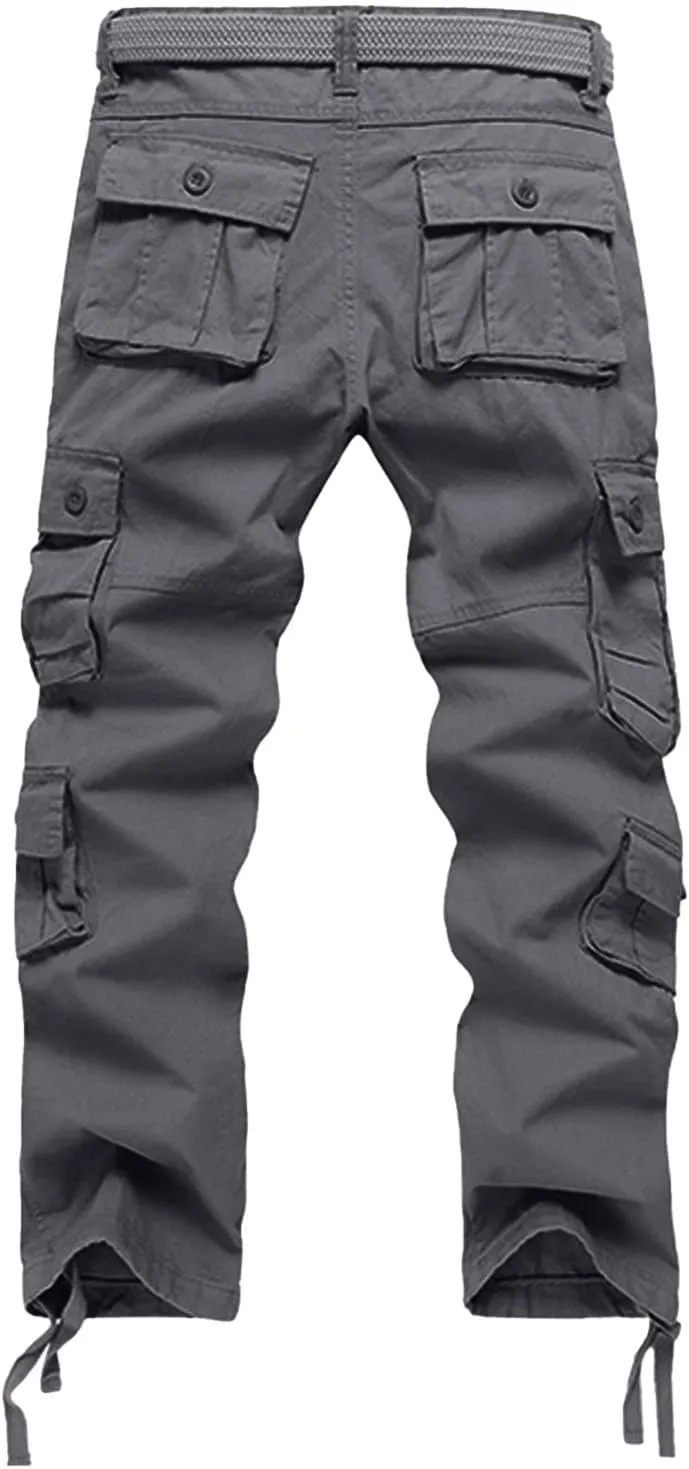 Men's Casual Cargo Pants - 2025 Loose Fit Multi-Pocket Summer Practical Outdoor Trousers.