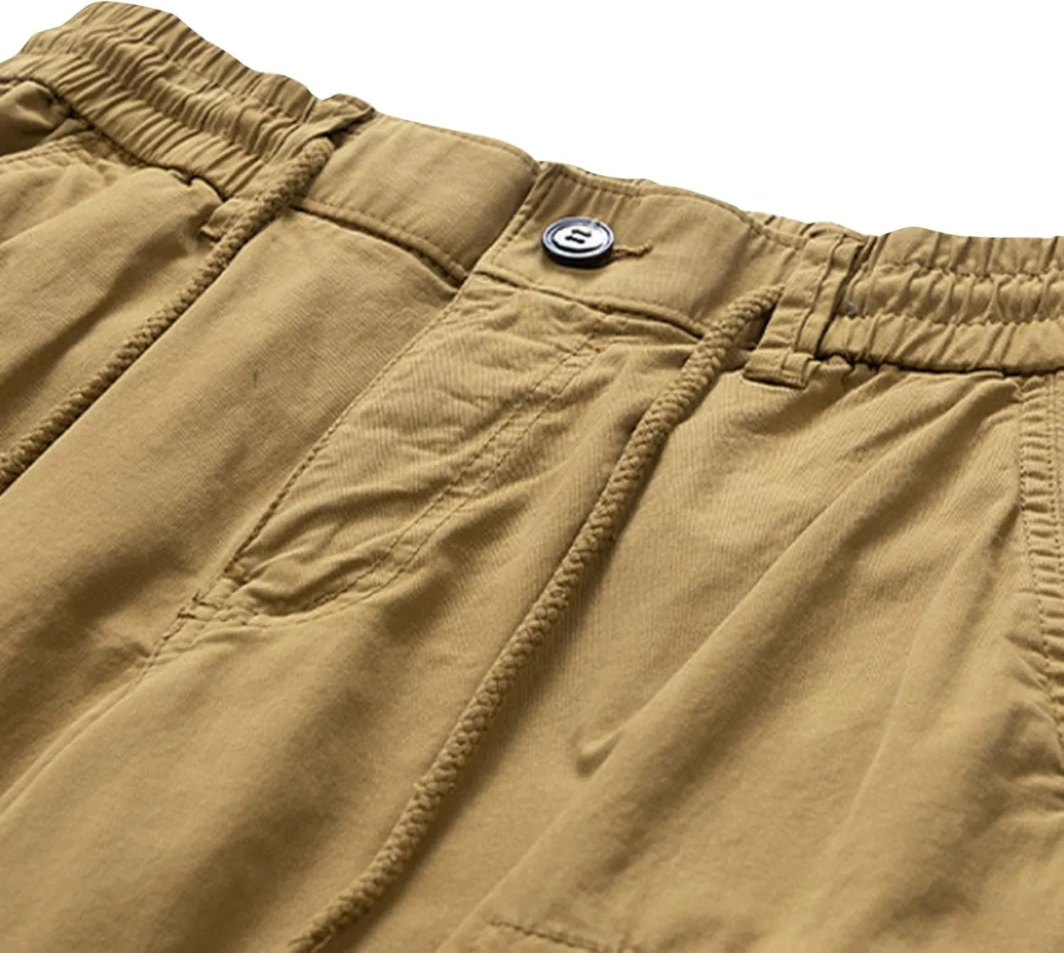 Men's Outdoor Cargo Hiking Pants Mens Ripstop Military Tactical Clothing Waterproof Combat Work Trousers Loose Fit