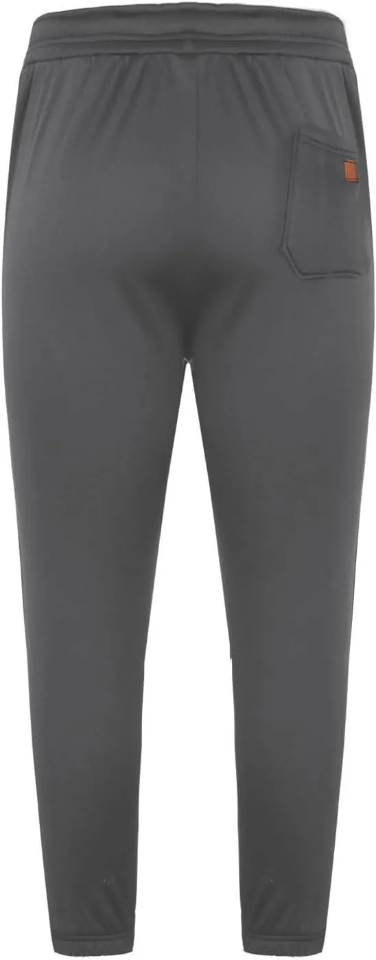 Mens Plus Size Sweatpants Drawstring Elastic Waisted Joggers Trousers Outdoor Athletic Track Pants with Pockets