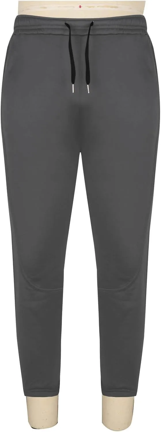 Mens Plus Size Sweatpants Drawstring Elastic Waisted Joggers Trousers Outdoor Athletic Track Pants with Pockets