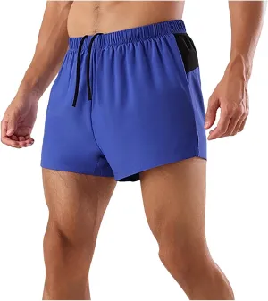 Mens Running Gym Shorts 3 Inch Breathable Lightweight Athletic Sport Shorts Training Workout Shorts with Pockets Shorts