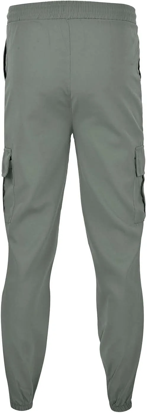 Men's Water Resistant Pants Cotton Pocket Multi Color Large Sanitary Casual Hiking Pants Lightweight Sweatpants