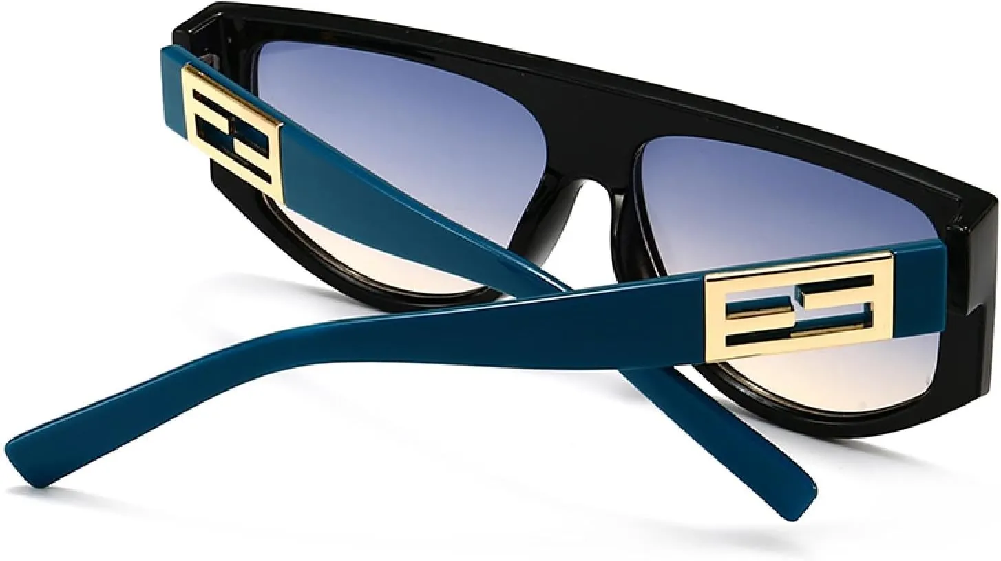Modern Retro Flat-top Sunglasses Style Street Style Sunglasses